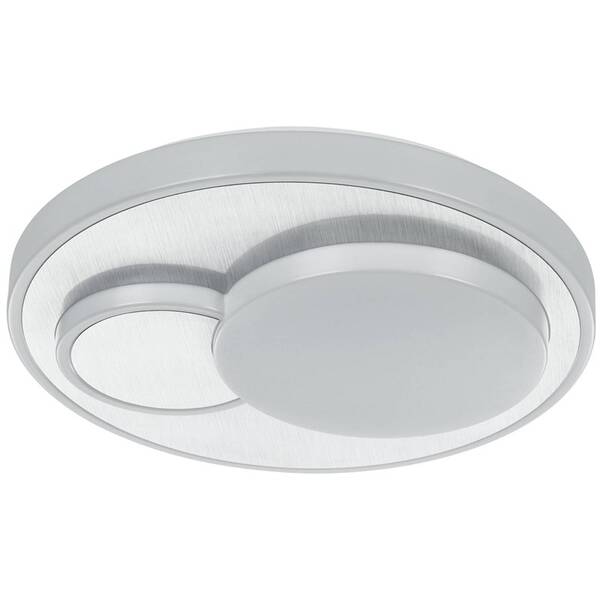 LED stropné svietidlo Eglo Lepreso, okrúhle hliník

