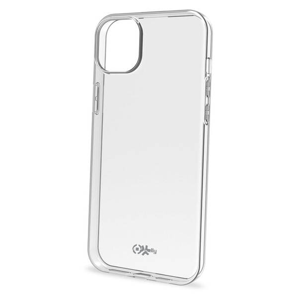 Kryt na mobil Celly Gelskin na Apple iPhone 15 priehľadný

