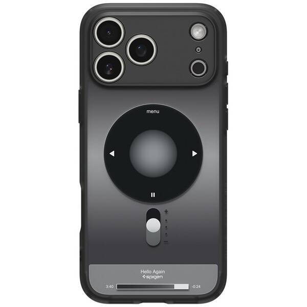 Kryt na mobil Spigen Ultra Hybrid MagSafe na Apple iPhone 17 Pro Max čierny

