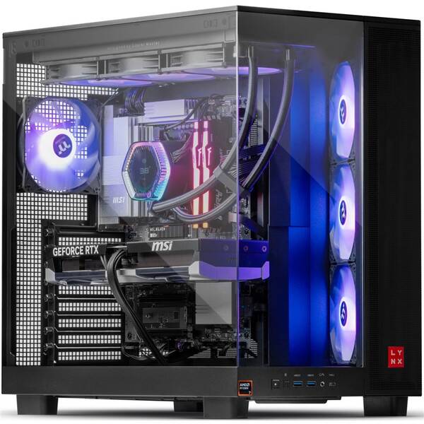 Herný počítač Lynx Ultimate Ryzen 7 čierny


