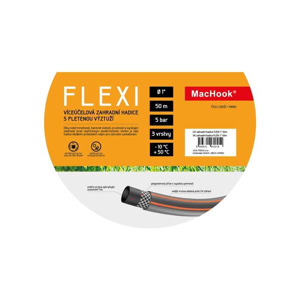 Hadica J.A.D. TOOLS 13886 FLEXI 1 50m 

