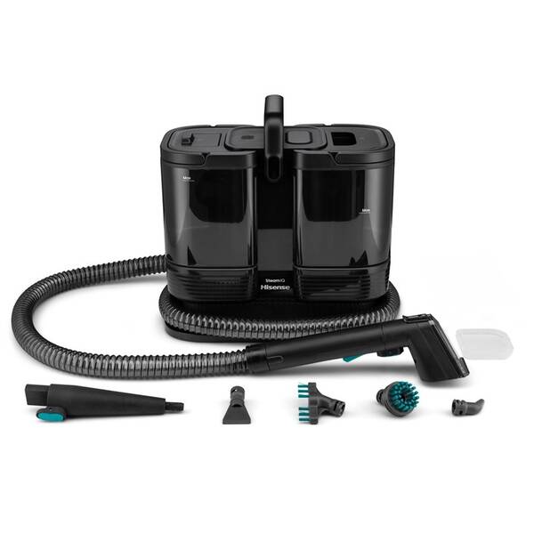 Tepovač kobercov Hisense HSSC07A 2in1 Steam IQ čierny

