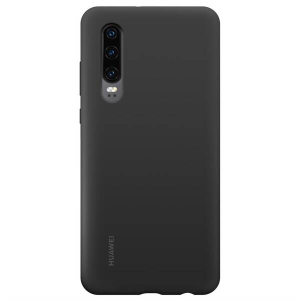 Kryt na mobil Huawei Silicone Car Case na P30 čierny

