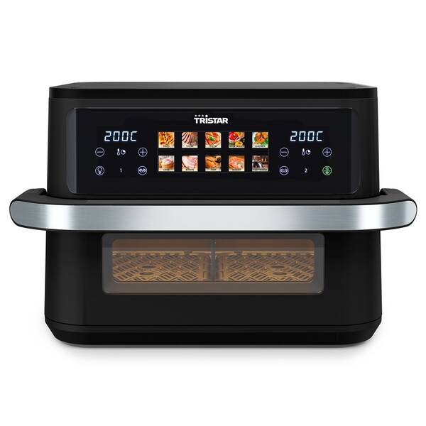 Fritéza teplovzdušná Tristar FR-9078 Dual zone flex 10 l čierna

