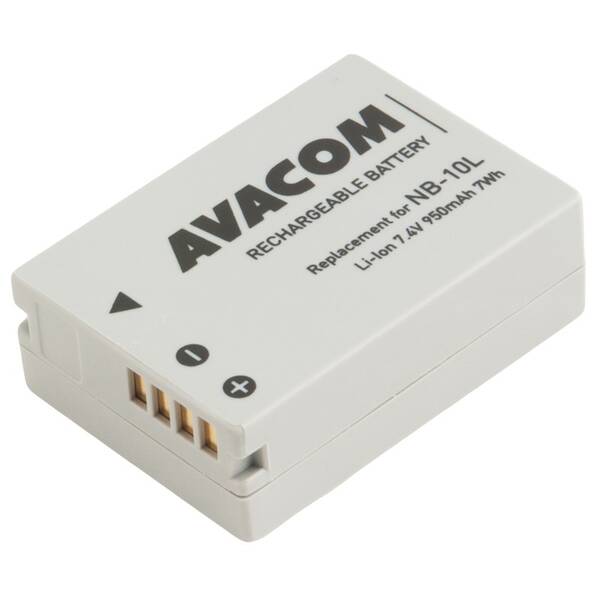 Batéria Avacom Canon NB-10L Li-Ion 7.4V 950mAh 7Wh 

