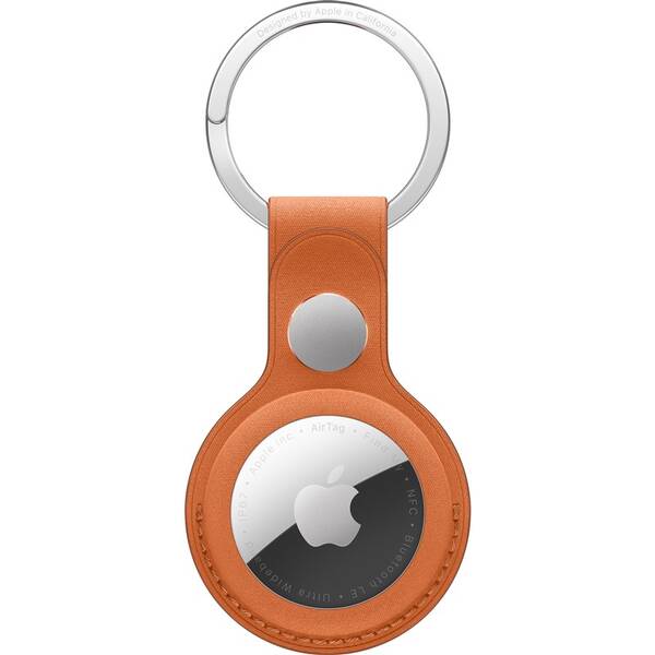 Kľúčenka Apple AirTag FineWoven - líškovo oranžová 


