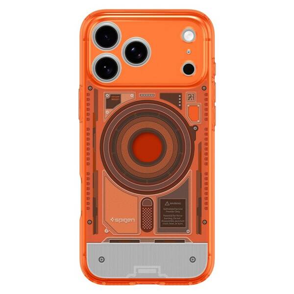 Kryt na mobil Spigen Ultra Hybrid MagSafe na Apple iPhone 18 Pro / 17 Pro oranžový

