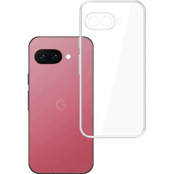 Kryt na mobil 3mk Clear Case na Google Pixel 9a priehľadný

