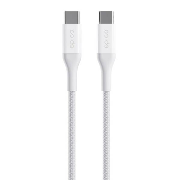 Kábel Epico UltraLink USB-C/USB-C 240W 1.2m  EC32 biely

