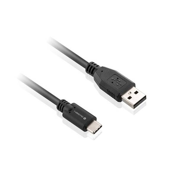 Kábel GoGEN USB/USB-C, 1m čierny

