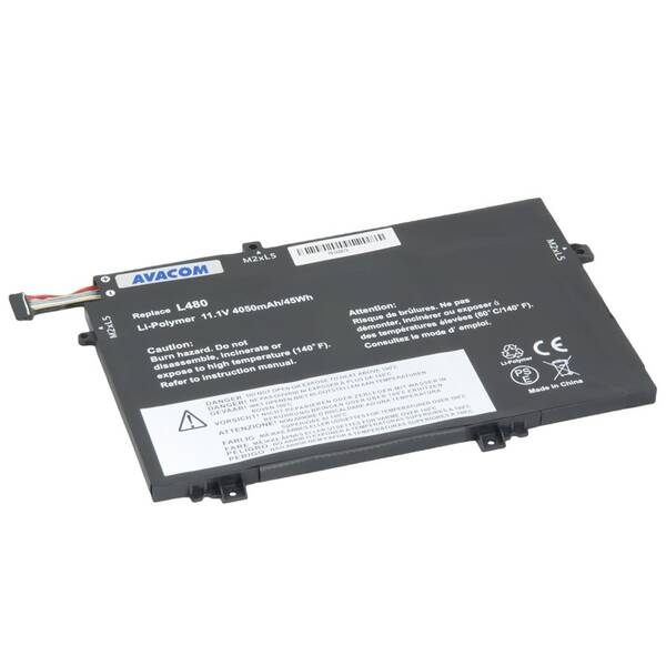 Batéria Avacom Lenovo ThinkPad L480, L580 Li-Pol 11,1V 4050mAh 45Wh 

