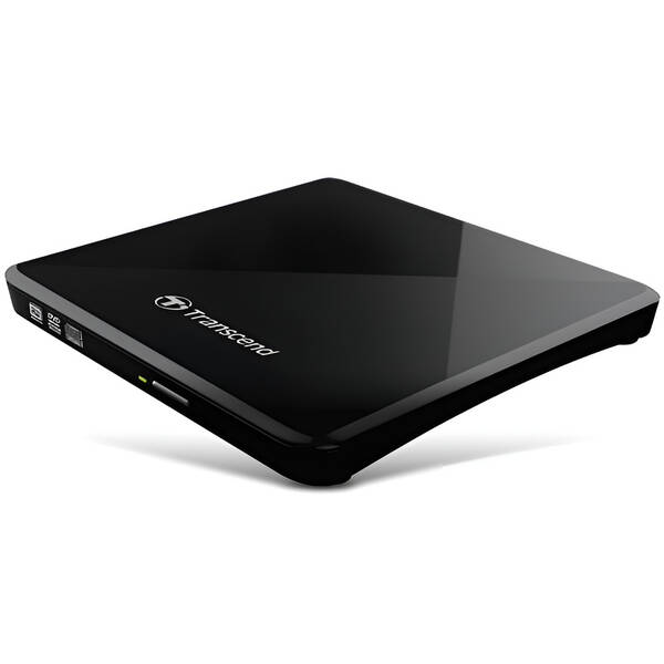 Externá DVD napaľovačka Transcend TS8XDVDS extra Slim Portable Writer čierna

