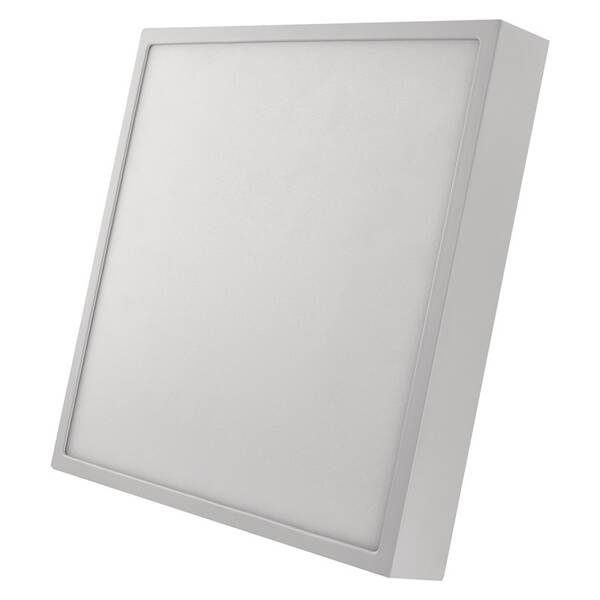 LED stropné svietidlo EMOS Nexxo, štvorec, 28,5 W, CCT biele

