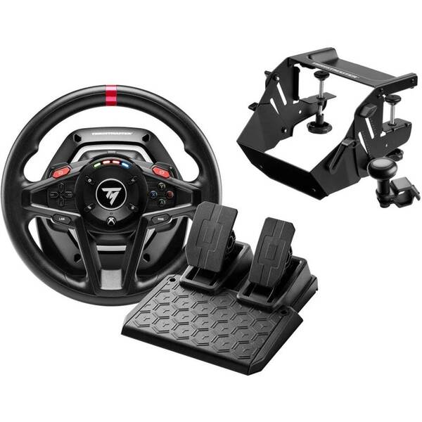Sada Thrustmaster T128 SimTask Pack (Volant T128 + SimTask Farming Kit), PS5/4/PC čierna

