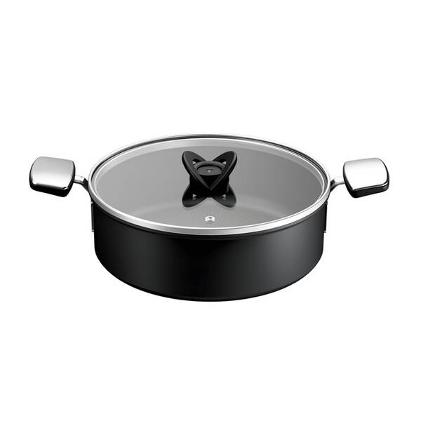 Kastról s pokrievkou Tefal G3307153, 26 cm čierny


