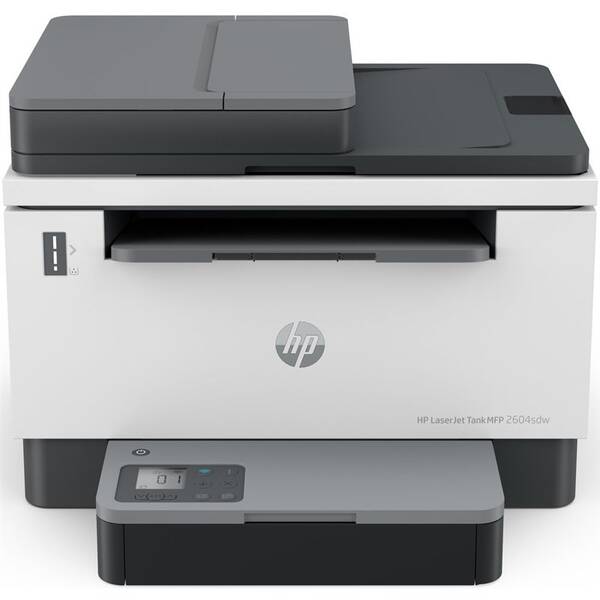 Tlačiareň laserová HP LaserJet Tank 2604sdw MFP sivá/biela

