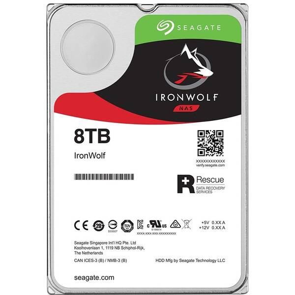 Pevný disk 3,5" Seagate 8TB 


