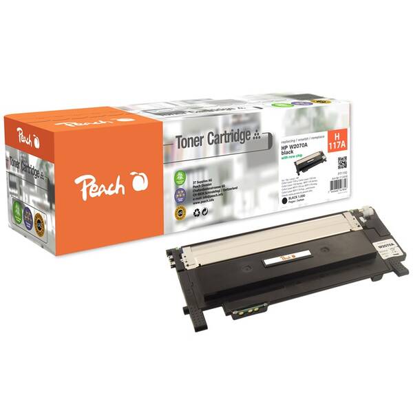 Toner Peach HP 117A, W2070A, 1000 strán čierny

