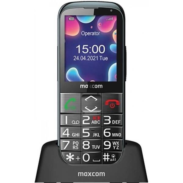 Mobilný telefón MaxCom MM724 Comfort čierny

