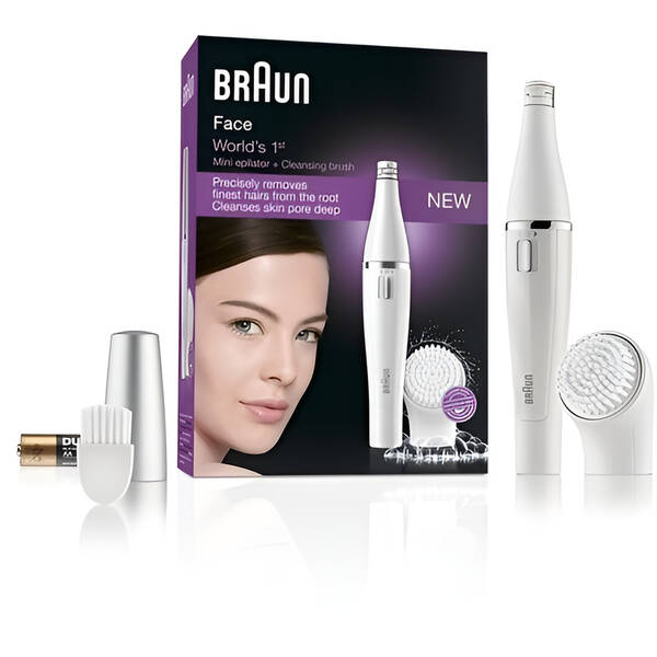 Tvárový epilátor Braun Face 810 biely

