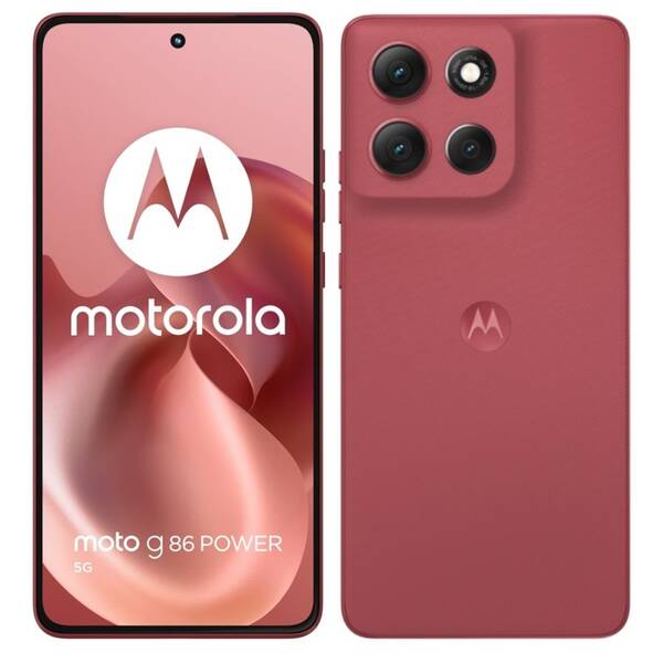 Mobilný telefón Motorola Moto G86 Power 5G 12 GB / 256 GB červený

