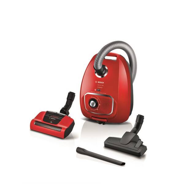 Podlahový vysávač Bosch BGBS4PET1 červený

