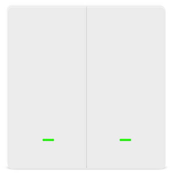 Vypínač Evolveo Dual Switch, Wi-Fi biely

