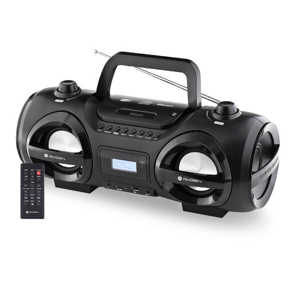 Rádioprijímač DAB+/CD GoGEN CDM 425 BTDAB čierny/strieborný

