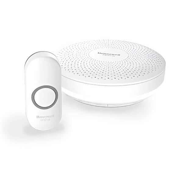 Zvonček bezdrôtový Honeywell DCR313N, 150 m, 6 melódií, na batérie 

