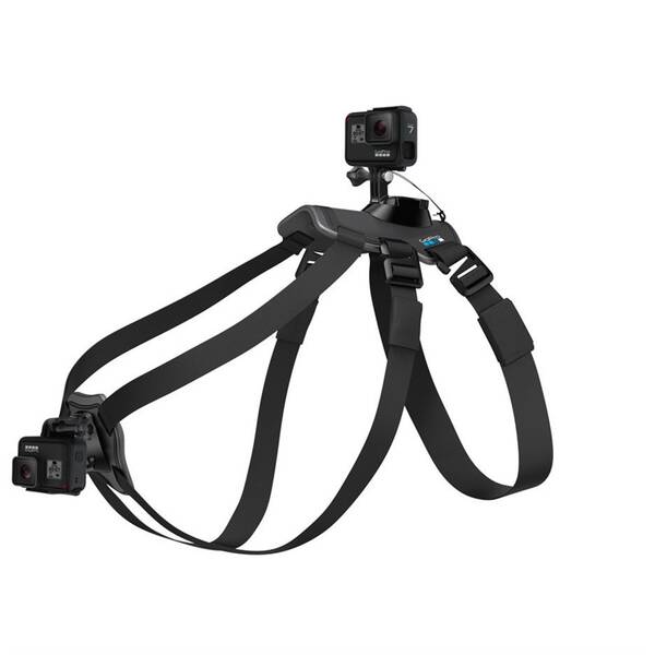 Psí postroj GoPro Fetch (Dog Harness) čierny

