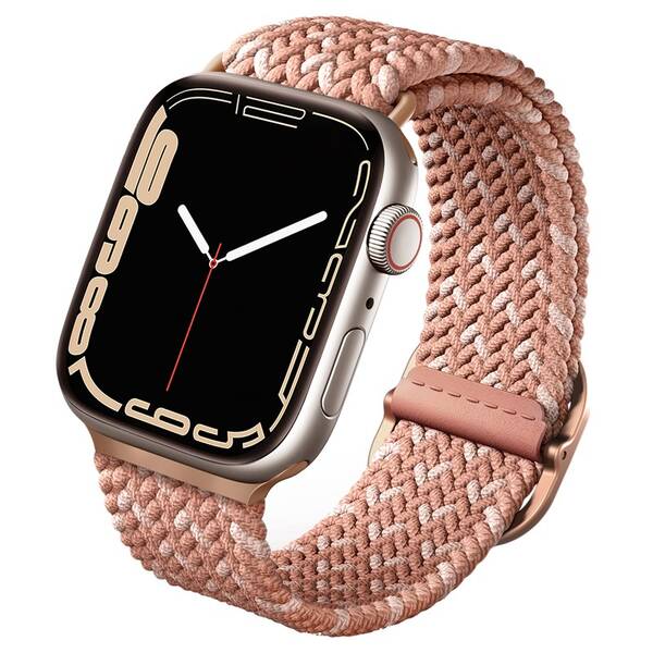 Remienok Uniq Aspen Designer Edition na Apple Watch 38/40/41mm ružový

