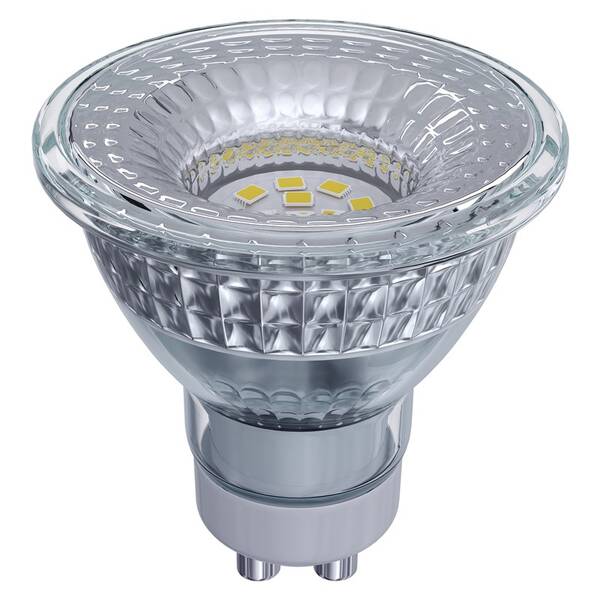 LED žiarovka EMOS True Light, bodová, 4,8 W, GU10, neutrálna biela 

