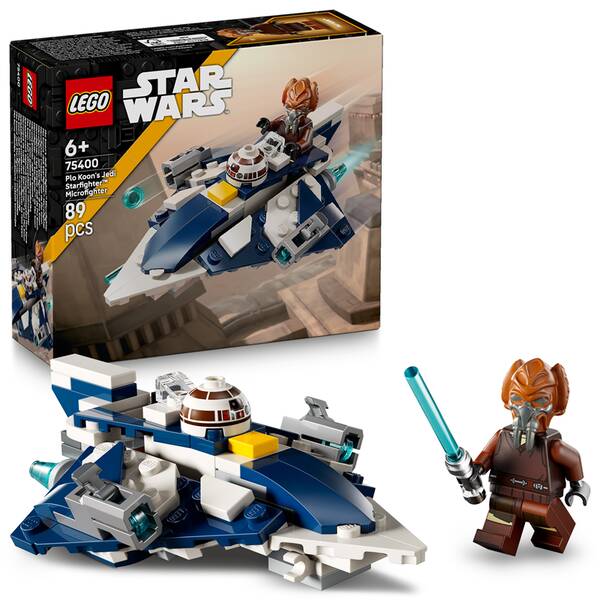 Stavebnica LEGO® Star Wars™ 75400 Plo Koon a jeho jediská mikrostíhačka 

