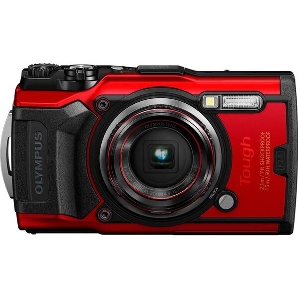 Digitálny fotoaparát Olympus TG-6 červený

