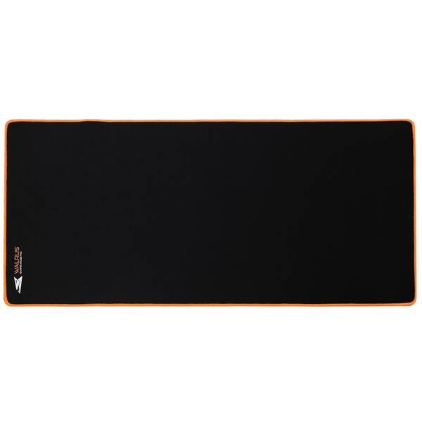 Podložka pod klávesnicu a myš Baracuda WARLUS XL, 80 × 40 cm čierna/oranžová

