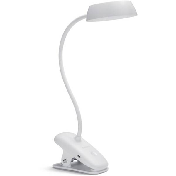 Stolná lampa Philips DONUTCLIP WHI 


