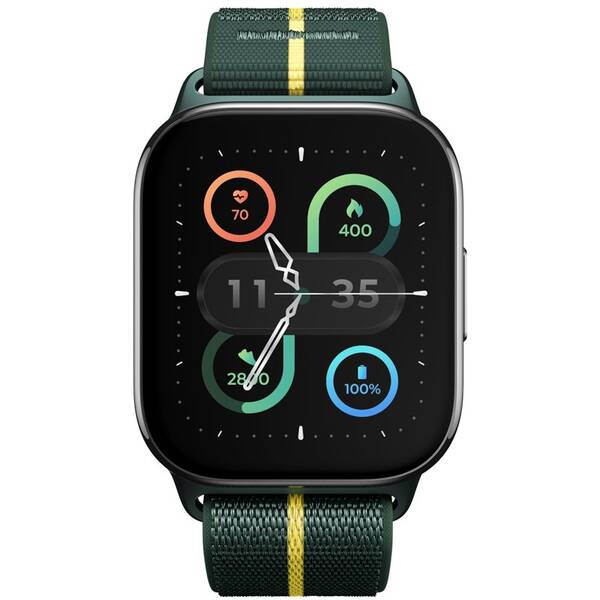 Inteligentné hodinky Motorola Moto Watch Fit čierne/zelené

