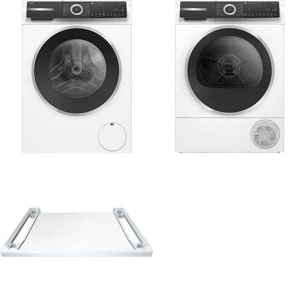 Set výrobkov Bosch WGH256A6BY + WQH245B4BY + WTZ27500 biely

