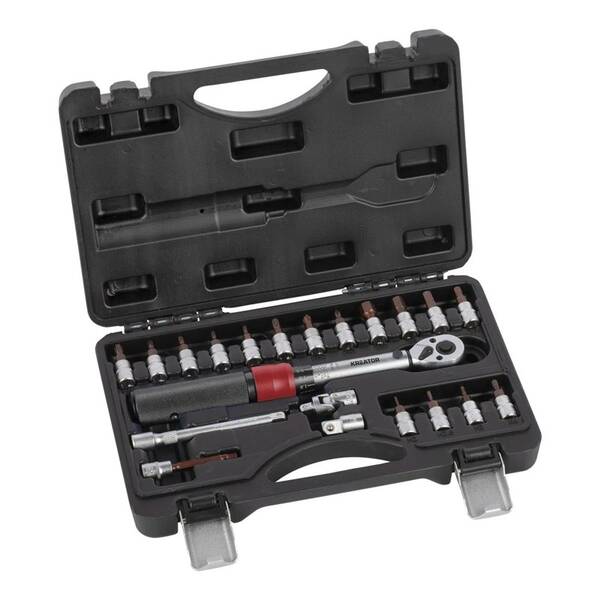Momentový kľúč Kreator KRTH31001 SET (21 ks) 

