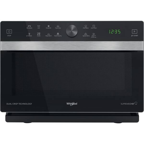 Mikrovlnná rúra Whirlpool MWSC 833 SB strieborná

