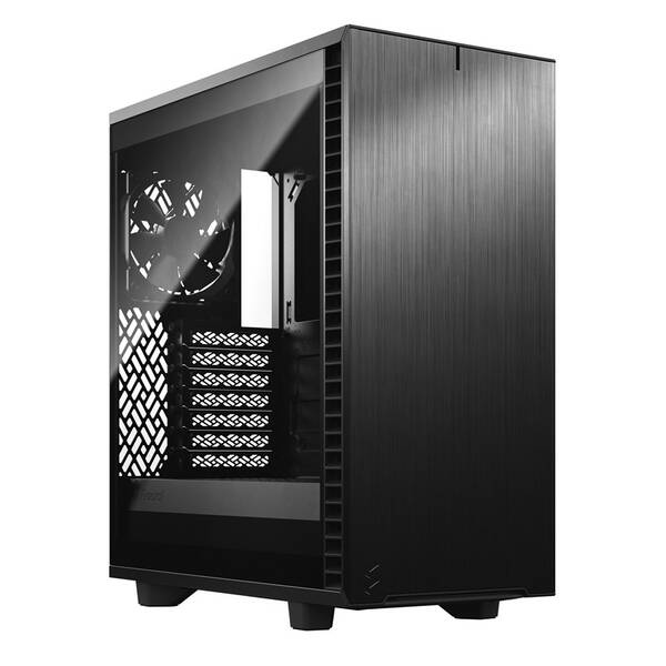 Case FRACTAL DESIGN Define 7 Compact Tempered Glass Light Tint čierna

