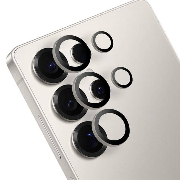 Ochranné sklo šošovky fotoaparátu Obal:Me Lens Protector na Samsung Galaxy S25 Ultra sivé

