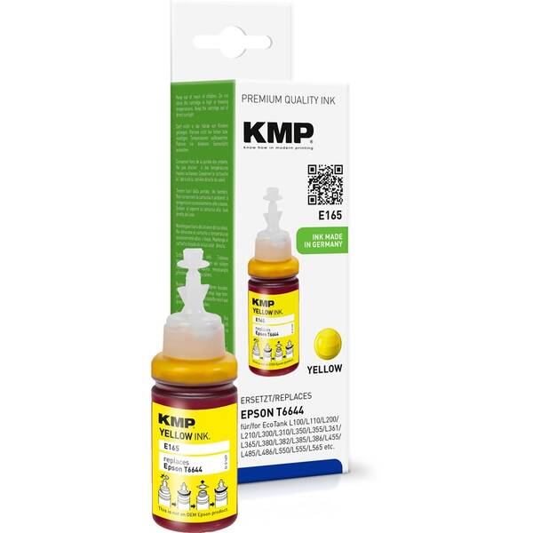 Cartridge Kmp Epson T6644, 6500 stran žltá

