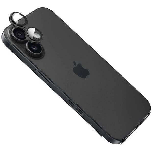 Ochranné sklo šošovky fotoaparátu FIXED Armor Camera Glass na Apple iPhone 17 čierne

