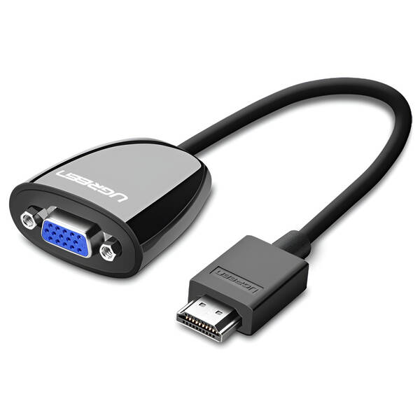 Redukcia UGREEN HDMI/VGA čierna


