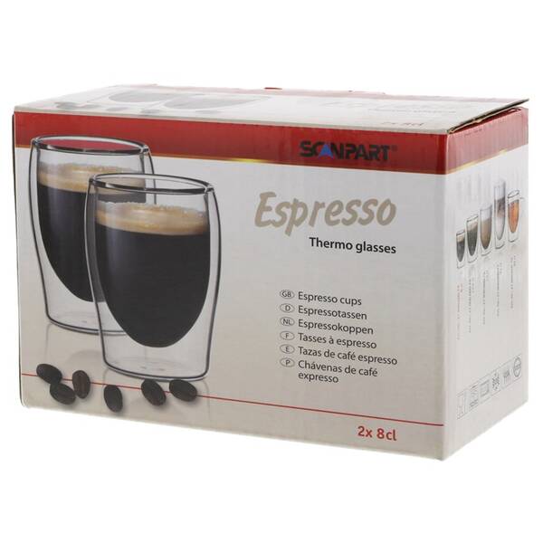 Poháre na espresso Scanpart SCA2790000074 

