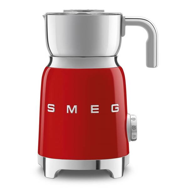 Napeňovač mlieka Smeg MFF11RDEU červený

