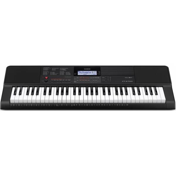 Elektronické klávesy Casio CT X700 čierna

