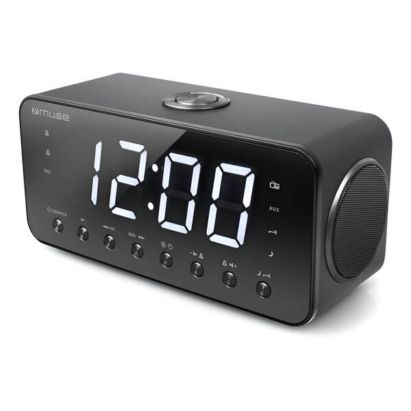 Rádiobudík MUSE M-192CR čierny

