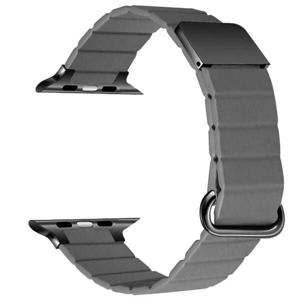 Remienok WG na Apple Watch 42/44/45/49 mm sivý

